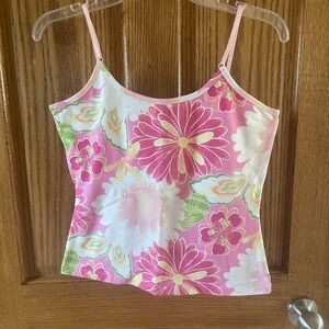 Vibrant Floral Camisole Top large